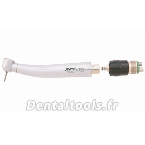 Jinme® HUAN Haute vitesse Pièce à main dentaire/Turbine dentiste Bouton Poussoir avec raccord quick (Tête Torque) Jinme® HUAN Haute vitesse Pièce à main dentaire/Turbine dentiste Bouton Poussoir avec raccord quick (Tête Torque)