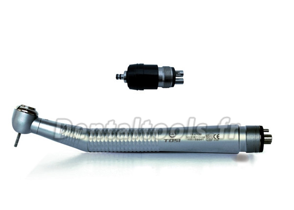 Tosi® TX-132-QD Haute vitesse Pièce à main dentaire/Turbine dentiste bouton poussoir avec Raccord quick (Tête Torque) Tosi® TX-132-QD Haute vitesse Pièce à main dentaire/Turbine dentiste bouton poussoir avec Raccord quick (Tête Torque)