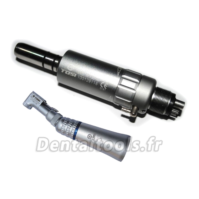 Tosi® Kit instruments rotatifs Contre-angles à basse vitesse avec moteur d’air Tosi® Kit instruments rotatifs Contre-angles à basse vitesse avec moteur d’air