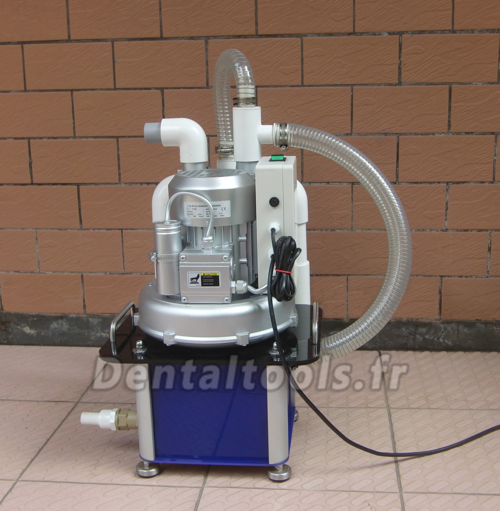 SIROSUN Pompe à vide d’aspiration dentaire demi-sec SVS300 pour 3 postes SIROSUN Pompe à vide d’aspiration dentaire demi-sec SVS300 pour 3 postes