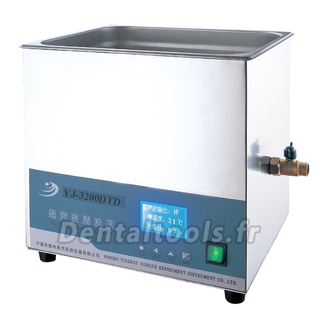 YJ ® 6L Bac à ultrasons Nettoyeur ultrason dentaire YJ-3200DTD YJ ® 6L Bac à ultrasons Nettoyeur ultrason dentaire YJ-3200DTD