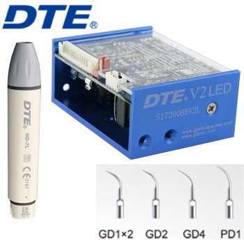 Woodpecker Original DTE V2 LED Détartreur integé à ultrasons Piézo pour le faute...