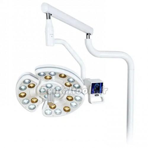 P138 Lampe chirurgicale LED dentaire montée sur poteau P138 pour unité de fauteuil dentaire écran tactile