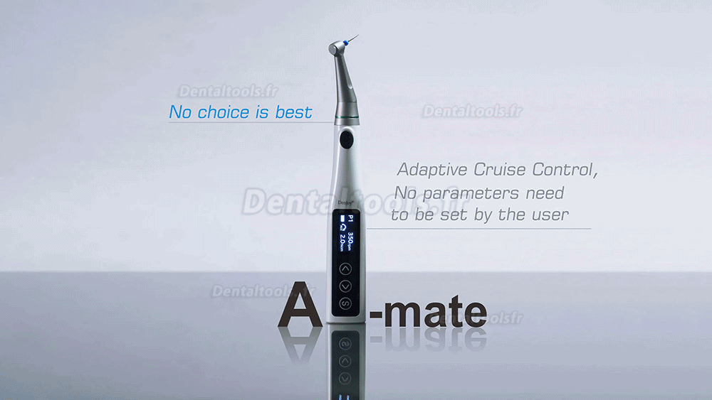 Denjoy Ai-Mate Moteur endodontie brushless avec localisateur d'apex mini Contre-angle 6:1