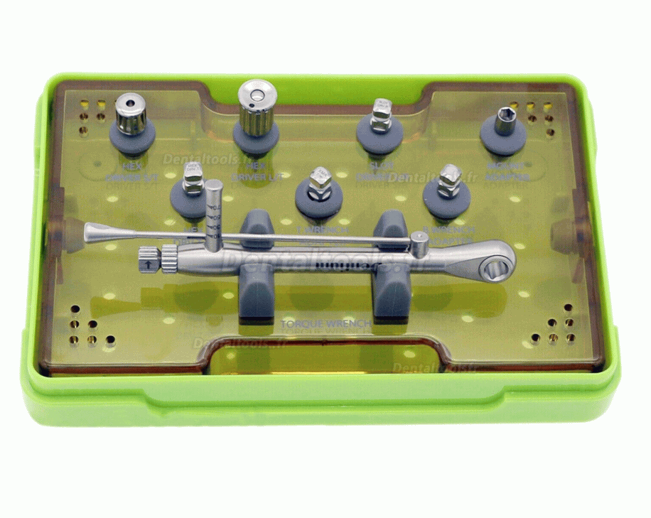 Dentium XIP Kit d'outils de tournevis à main pour restauration de prothèse dentaire avec clés dynamométriques