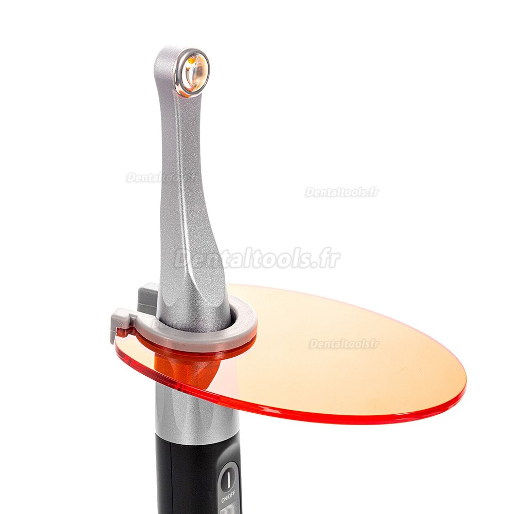 Woodpecker iLED II Lampe dentaire à polymérisation LED tête métallique à polymérisation en 1 seconde 3000mW/cm²