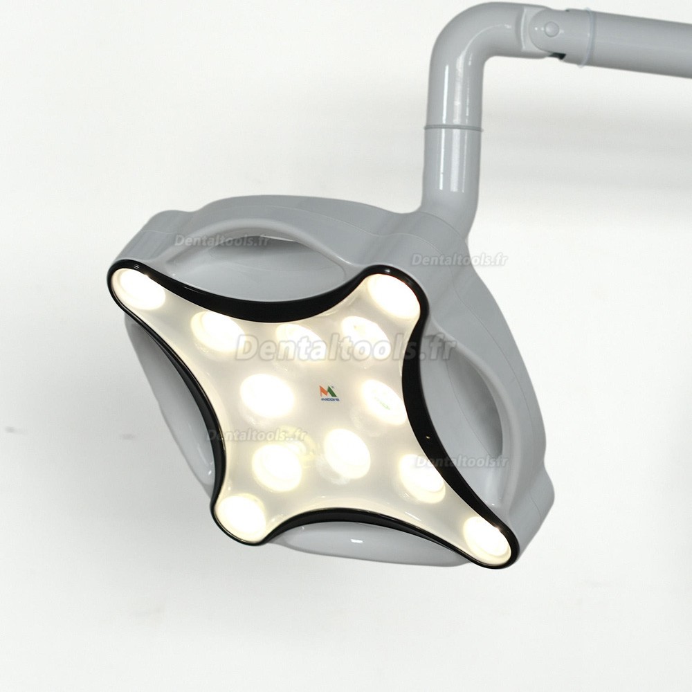 JD1700 Lampe opératoire dentaire à LED montée au plafond à double tête vétérinaire médical