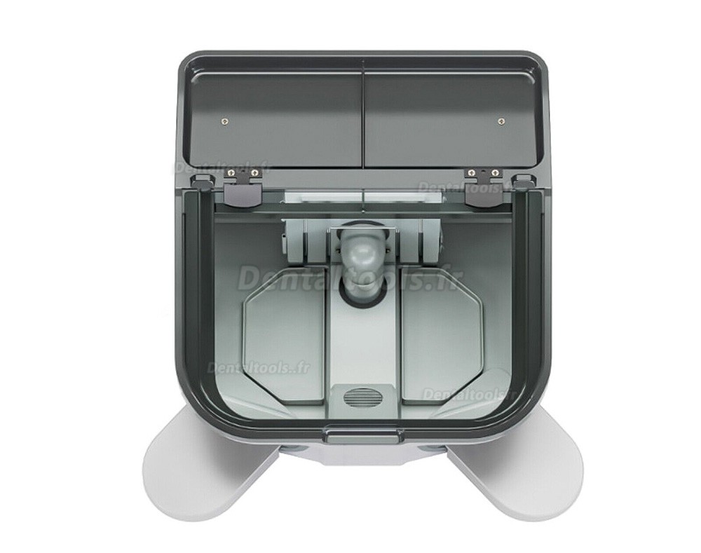 JT-69 Boîte à poussière dentaire collecteur de couvercle anti-poussière aspirateur intégré avec lumière LED