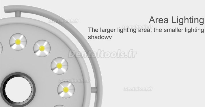 KWS® 36W Lampe Scialytique dentaire plafonnier LED Shadowless KD-202D-3C