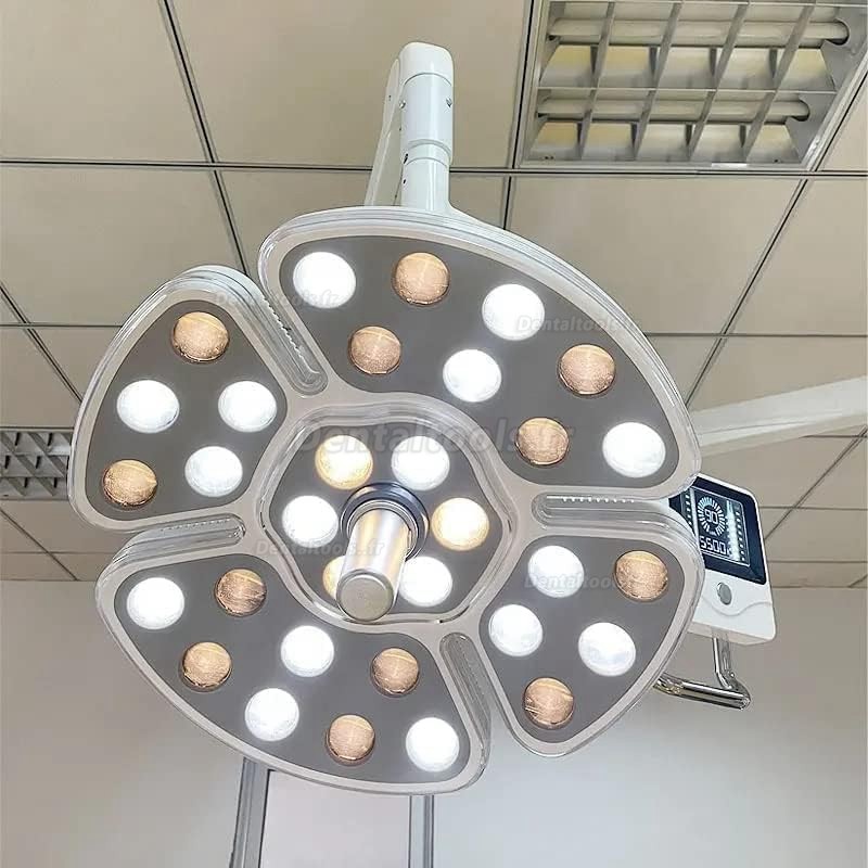 KY-P139 Lampe opératoire chirurgicale dentaire montée au plafond lampe d'examen à 32 LED sans ombre