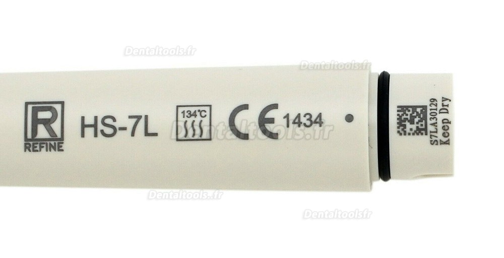 Refine® HS-7L Pièce à main de détartreur à ultrasons Fit Satelec Acteon Suprasson P5 LED P5XS LED DTE détartreur