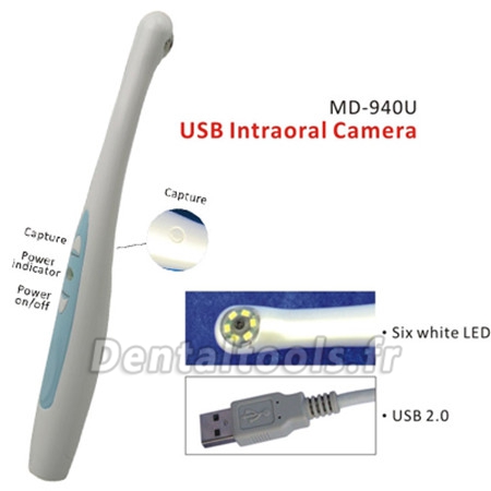 Magenta® Caméra intra orale sans fil MD940U USB Magenta® Caméra intra orale sans fil MD940U USB