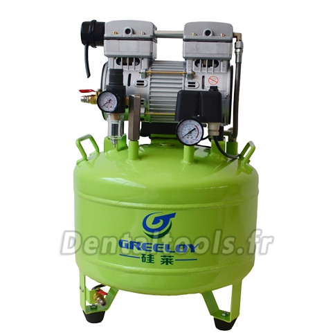 Greeloy® Compresseur Dentaire pour 2 postes GA-81 Greeloy® Compresseur Dentaire pour 2 postes GA-81