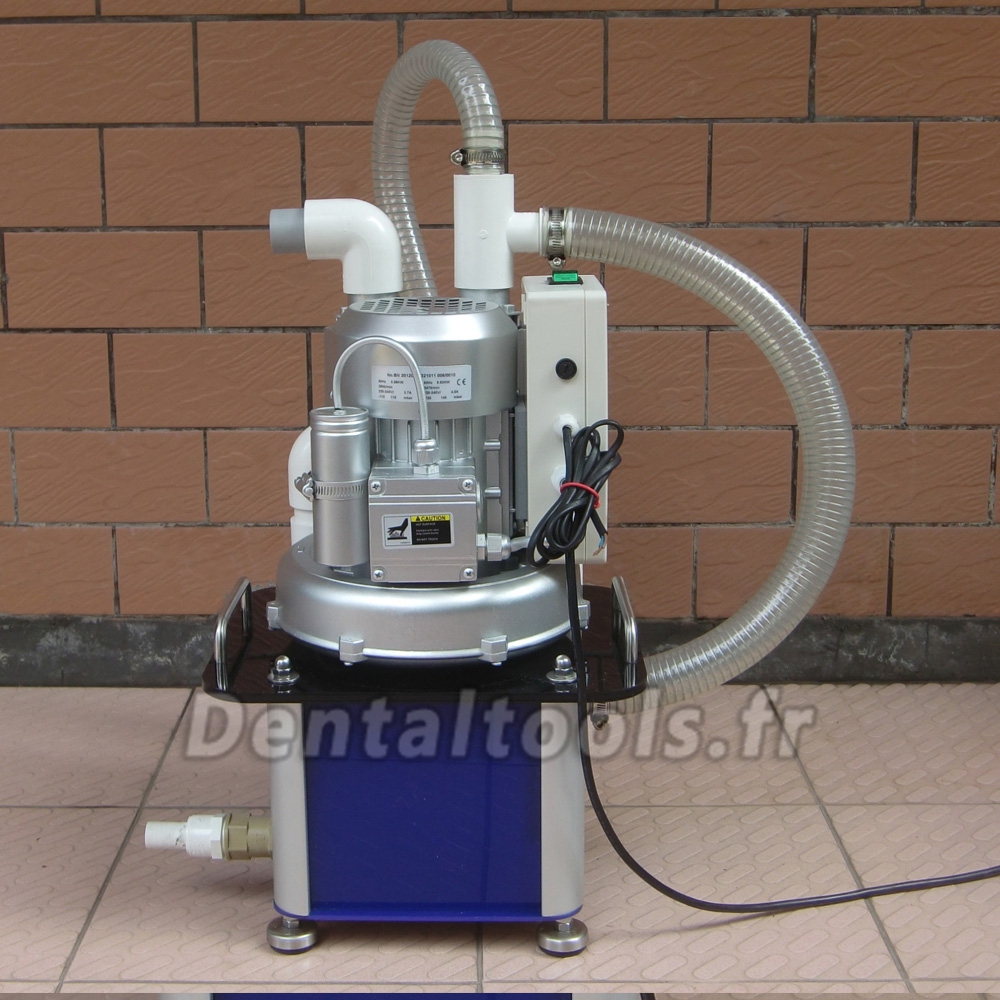 SIROSUN Pompe à vide d’aspiration chirurgicaux dentaire demi-sec SVS200 pour 2 postes SIROSUN Pompe à vide d’aspiration chirurgicaux dentaire demi-sec SVS200 pour 2 postes