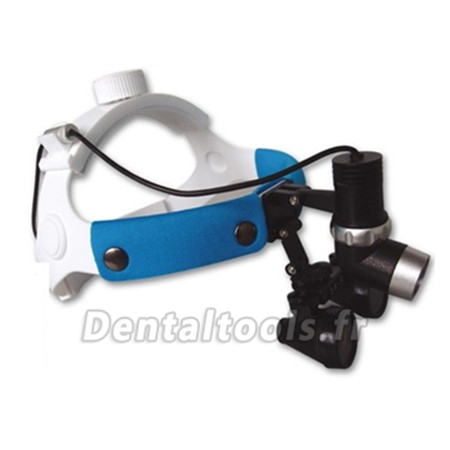 Micare JD2000 Lampe frontale dentiste/dentaire avec Loupes 3.0 X AC 110V/220V