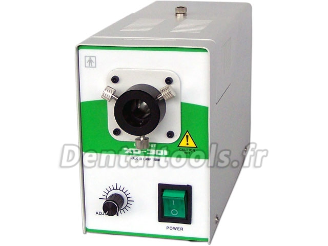 KWS® Source de lumière froide halogène trou unique XD-301-1B 150W KWS® Source de lumière froide halogène trou unique XD-301-1B 150W