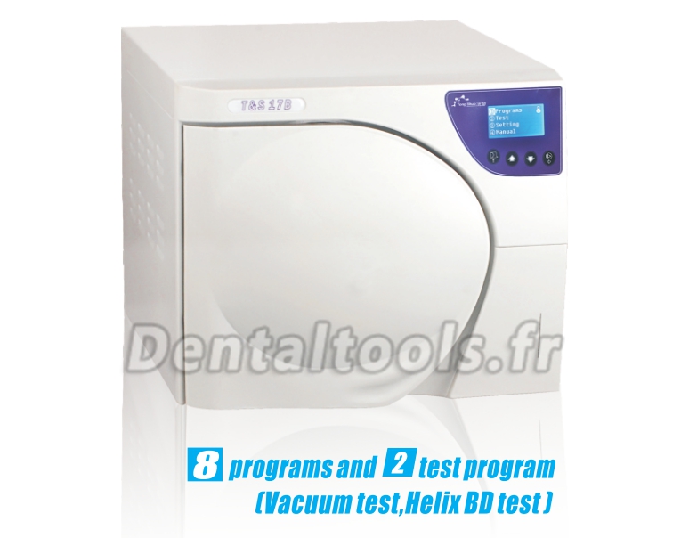 Tong Shou® Stérilisation autoclave dentaire à vapeur Type B 17L Tong Shou® Stérilisation autoclave dentaire à vapeur Type B 17L