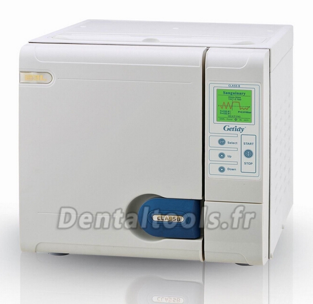 Getidy® Classe B 18L Stérilisation autoclave dentaire 10V-240V/50Hz-60Hz Getidy® Classe B 18L Stérilisation autoclave dentaire 10V-240V/50Hz-60Hz