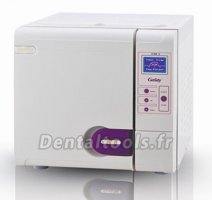 Getidy® Stérilisation autoclave de table 23 litres 110V-240V Classe B Getidy® Stérilisation autoclave de table 23 litres 110V-240V Classe B
