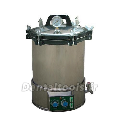 JIBIMED® 24L Stérilisation autoclave dentaire portatif à vapeur de pression 420×420×750 mm JIBIMED® 24L Stérilisation autoclave dentaire portatif à vapeur de pression 420×420×750 mm