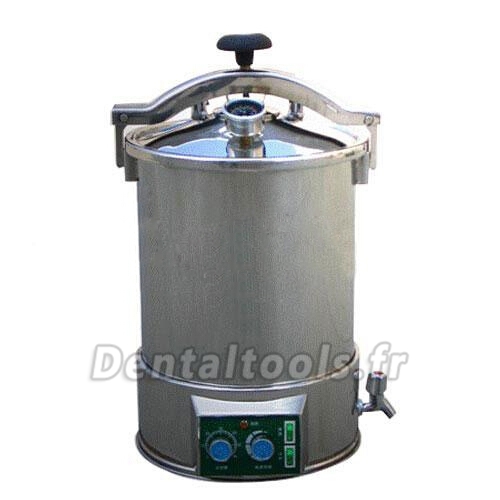 JIBIMED® 24L Stérilisation autoclave dentaire portatif à vapeur de pression 14/15 KG Classe N JIBIMED® 24L Stérilisation autoclave dentaire portatif à vapeur de pression 14/15 KG Classe N