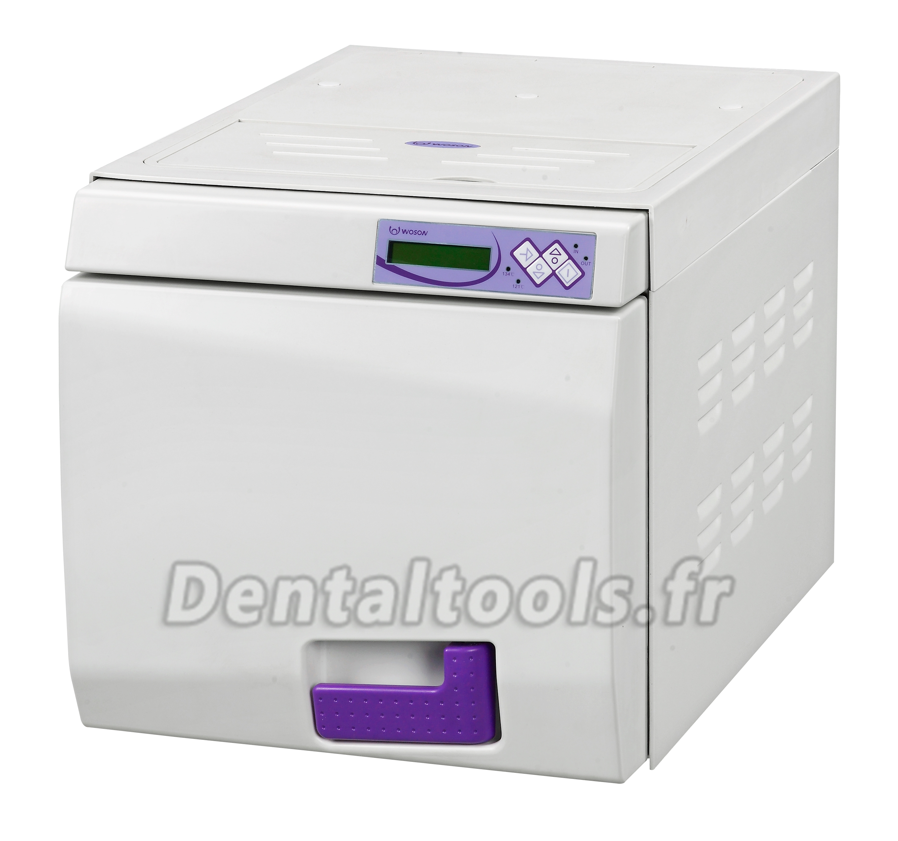 WOSON® Autoclave de Paillasse 10 Litres de 3 Fois de Vacuums Pulsatoires Type D Classe B WOSON® Autoclave de Paillasse 10 Litres de 3 Fois de Vacuums Pulsatoires Type D Classe B