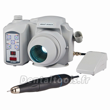 JSDA® Micromoteur dentaire sans balai avec Aspirateur et LED intégré 50000 RPM JD9500 JSDA® Micromoteur dentaire sans balai avec Aspirateur et LED intégré 50000 RPM JD9500