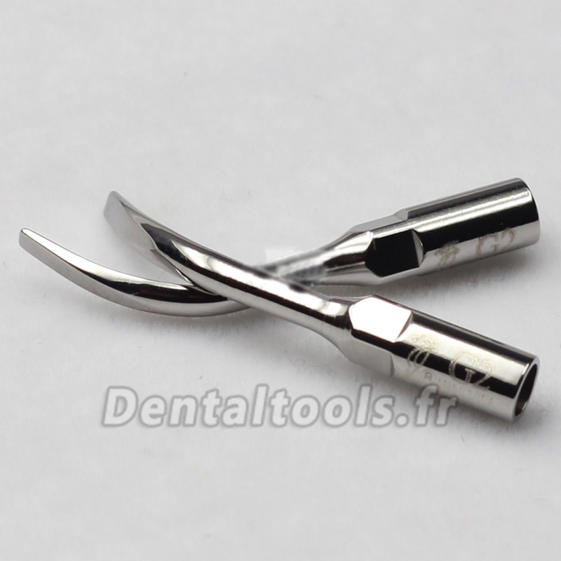 Woodpecker® insert detartrage dentaire Piézo Insert G2 compatible EMS & UDS (10 Pcs)