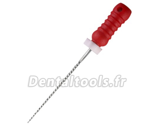 60pcs Limes endodontiques dentaire K-File acier 21/25mm Handy SCF alliage NiTi