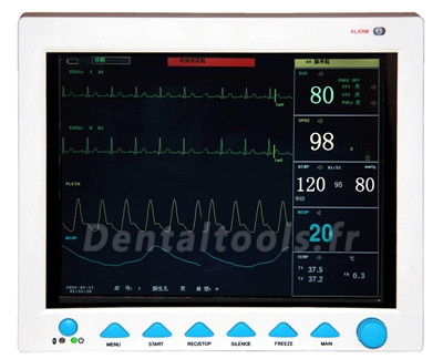 12.1" Ecran de haute résolution Multi-paramètre Moniteur Patient CMS8000 12.1" Ecran de haute résolution Multi-paramètre Moniteur Patient CMS8000