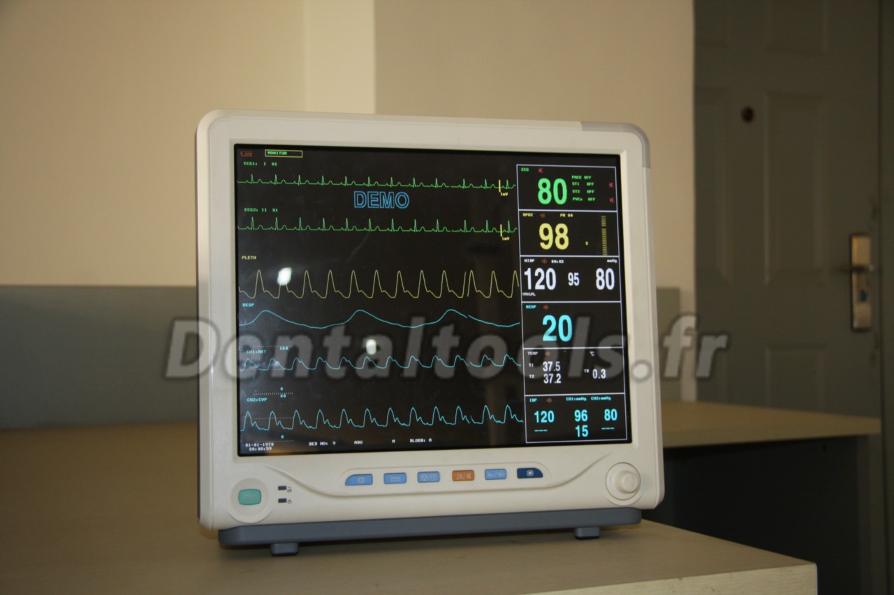 15" Ecran Multi-paramètre Moniteur Patient CMS9200 15" Ecran Multi-paramètre Moniteur Patient CMS9200