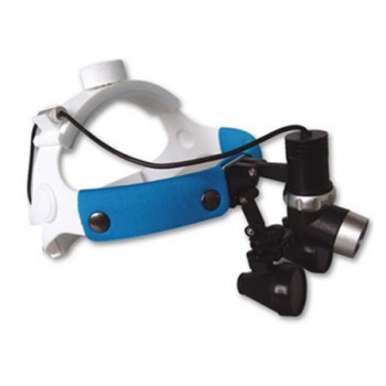 Micare JD2000 Lampe frontale dentiste/dentaire avec Loupes 3.0 X AC 110V/220V