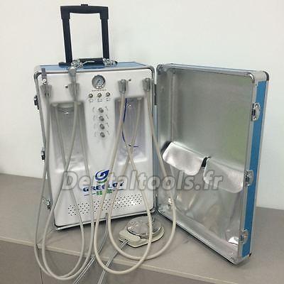 Greeloy® Unité Dentaire Portable avec Compresseur d'Air GU-P204S Greeloy® Unité Dentaire Portable avec Compresseur d'Air GU-P204S