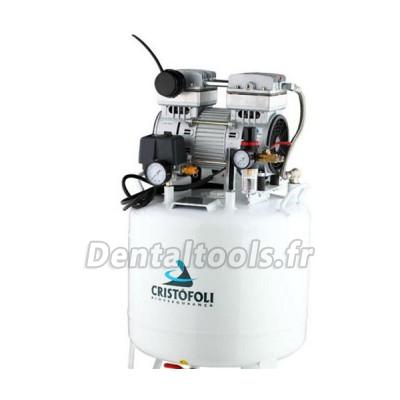 HISHINE® Compresseur d'air dentaire sans huile pour deux postes KR I-38L HISHINE® Compresseur d'air dentaire sans huile pour deux postes KR I-38L