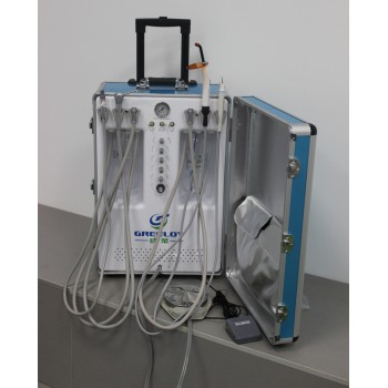 Greeloy® GU-P206S Unité Dentaire Portable avec Compresseur d'Air