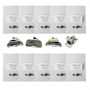 10 Kits 40pcs orthodontique dentaire tube vestibulaire molaire / non convertible / à coller (MBT 022)