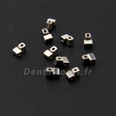 100 pcs Dentaire Orthodontique Tube croisé sertissables