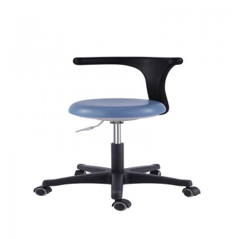 Bureau médical dentaire Tabourets de l'assistant Smart réglable Chaise mobile PU...