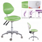 PU Cuir Médecine dentaire Chaise de dentiste Tabouret de docteur QY600D Chaise mobile