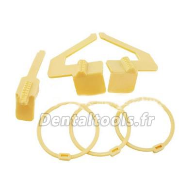 3 pièces / ensemble dentaire Film radiographique Capteur Support de positionneur