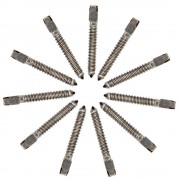 Dentaire Vis conique Trousses recharges NORDIN Assortiment Plaqué or 24K / titane / acier inoxydable conique