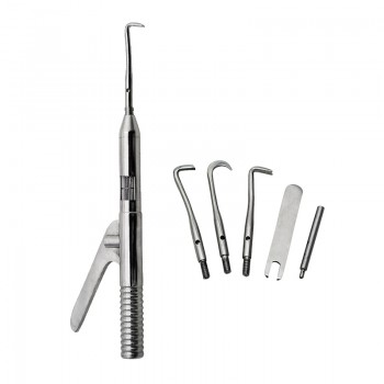 1 ensemble Dentiste Couronne dentaire automatique Pistolet de retrait Outils d'i...