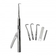 1 ensemble Dentiste Couronne dentaire automatique Pistolet de retrait Outils d'instruments chirurgicaux Qualité parfaite