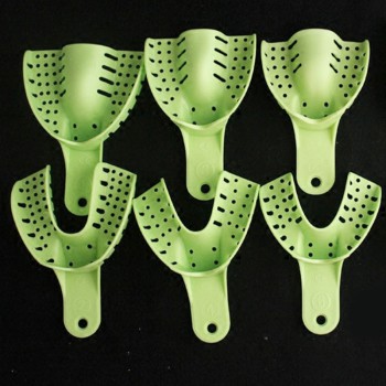 10pcs/set Couleur verte en plastique Support à dents Outils orthodontiques Appar...