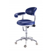 Siège dentaire Tabouret médecin dentiste mobile Classic avec repose-bras QY-600-1