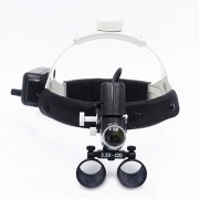 3.5X Loupe médical dentaire mit 5W LED phare lumière DY-106