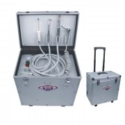 Best® BD-402A Unit dentaire portable avec compresseur d'air + Seringue triplex + aspiration