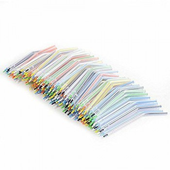 200Pcs/kit Embouts de buses de pulvérisation jetables dentaire pour Seringue den...