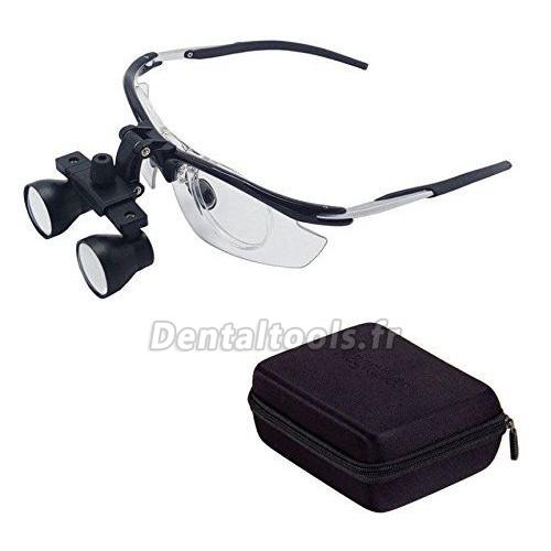 Dentaire3.5X Loupes binoculaires médicales Anti-buée Cadre en aluminium DY-112