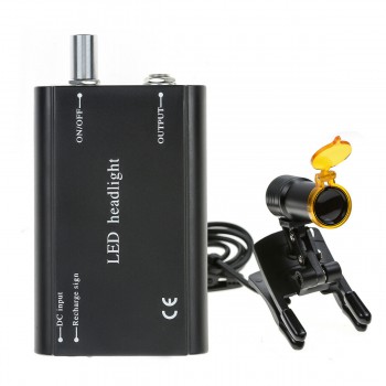 Phare dentaire 5W à LED type clip avec clip de ceinture de filtre